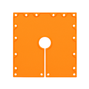 Insulating blanket icon