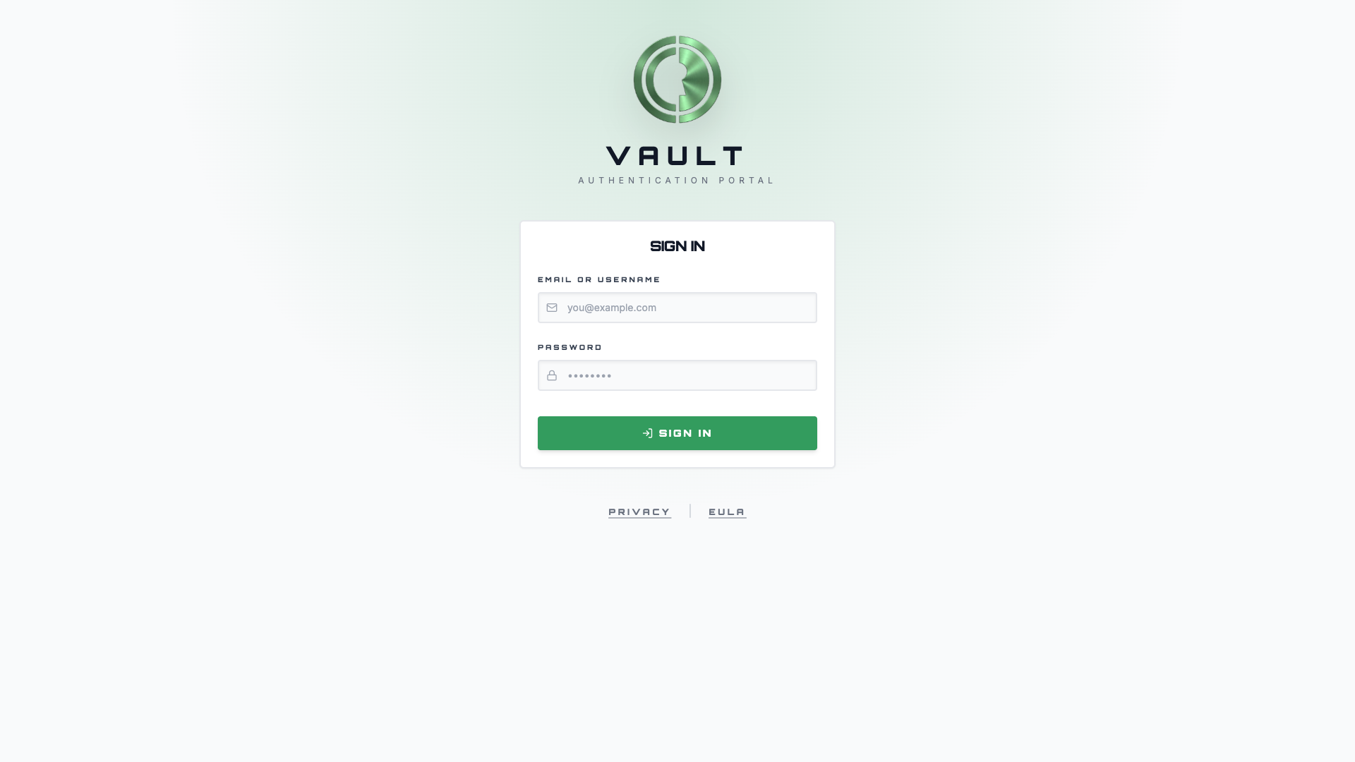 Secure Customer Login
